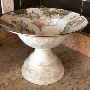 Mackenzie childs aurora original enamel compote